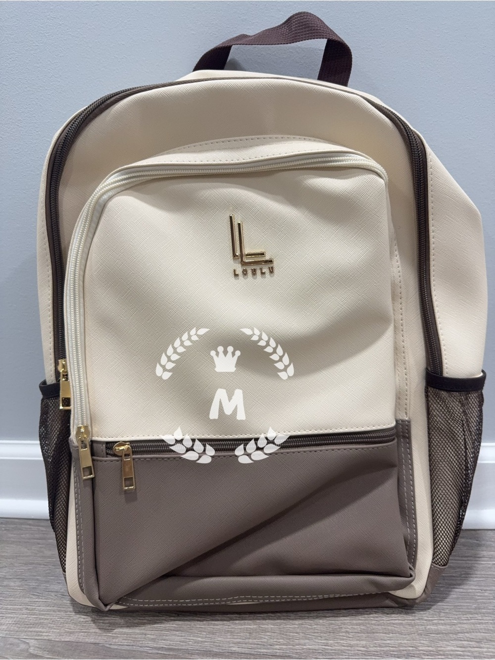 LOULU Women's Vegan Leather Shoulder
Backpack NWOT